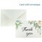 Wrapables Blank Thank You Cards with Envelopes for Weddings, Bridal Showers, Baby Showers (Set of 4)